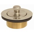 Proplus Lift- and -Turn Bathtub Drain W/ Bushing in Brushed Nickel Brushed Nickel Finish 173103